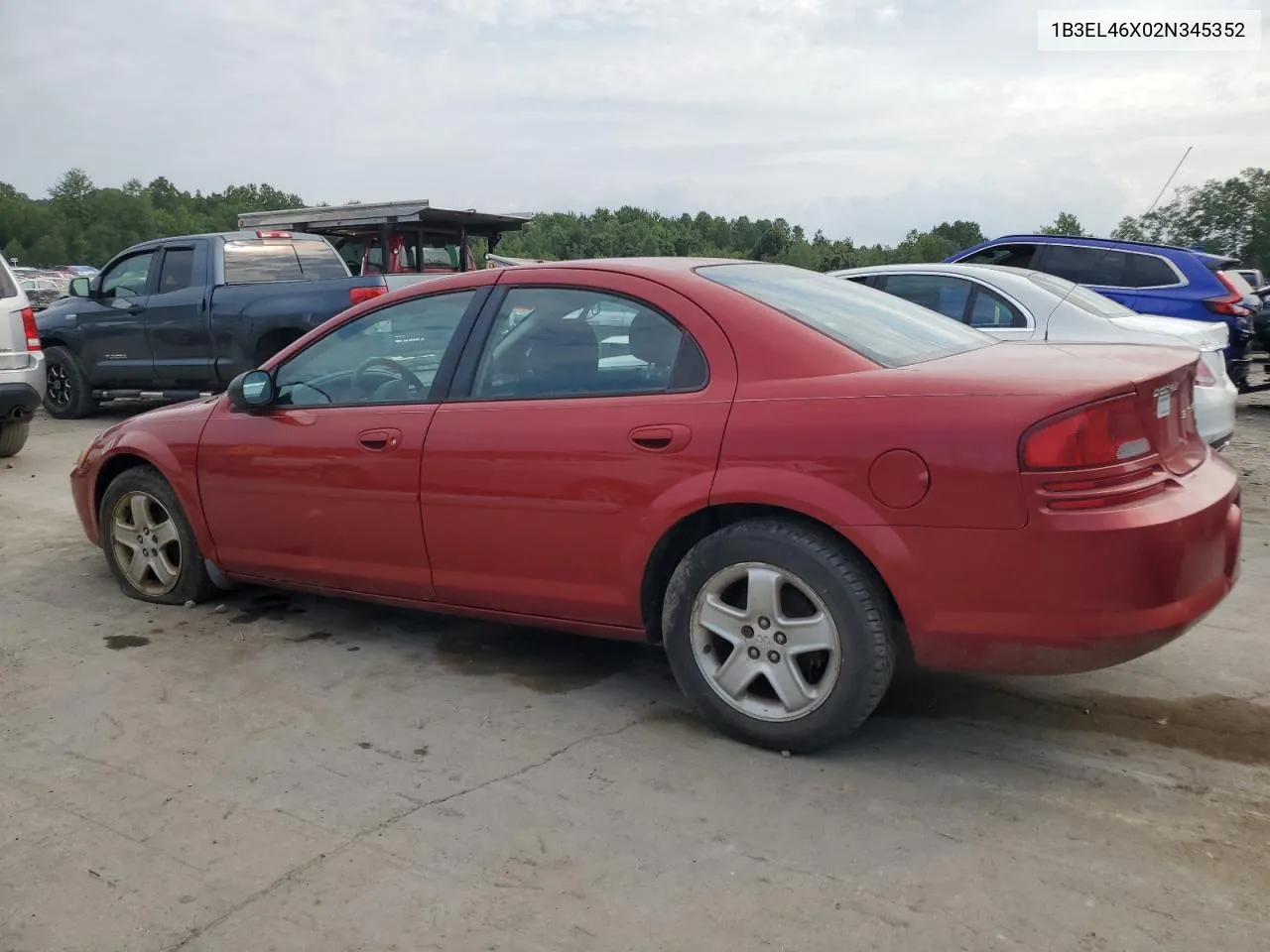 2002 Dodge Stratus Se Plus VIN: 1B3EL46X02N345352 Lot: 65286634