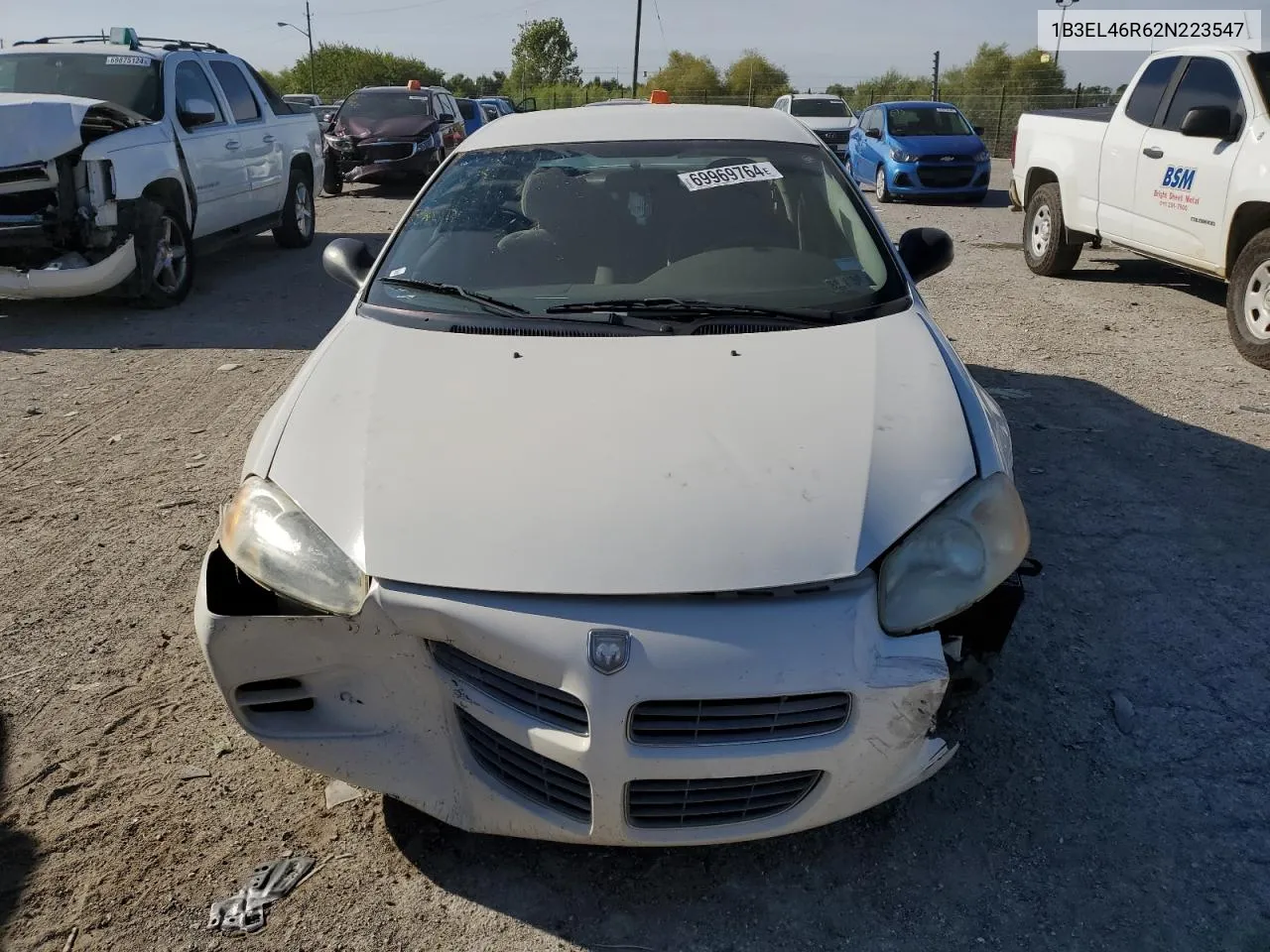 2002 Dodge Stratus Se Plus VIN: 1B3EL46R62N223547 Lot: 69969764