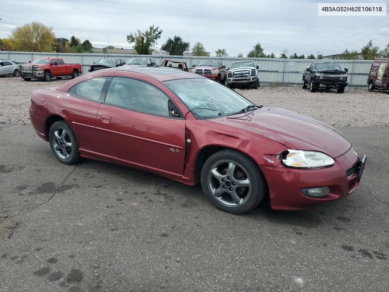 2002 Dodge Stratus R/T VIN: 4B3AG52H62E106118 Lot: 75802584