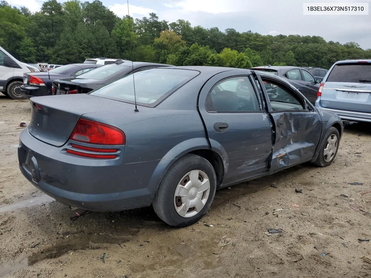 2003 Dodge Stratus Se VIN: 1B3EL36X73N517310 Lot: 69919714