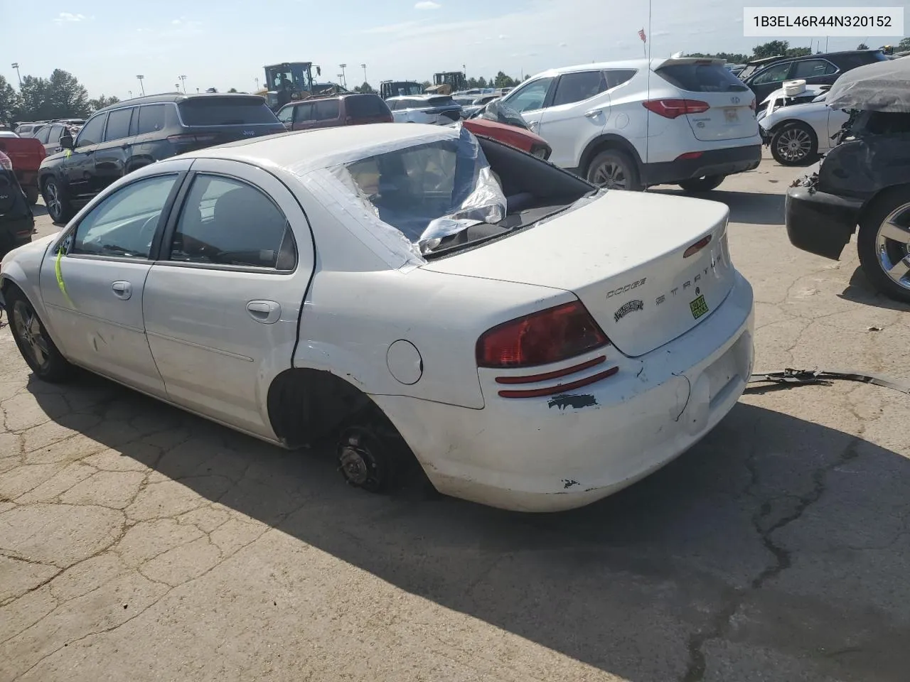 2004 Dodge Stratus Sxt VIN: 1B3EL46R44N320152 Lot: 66353154