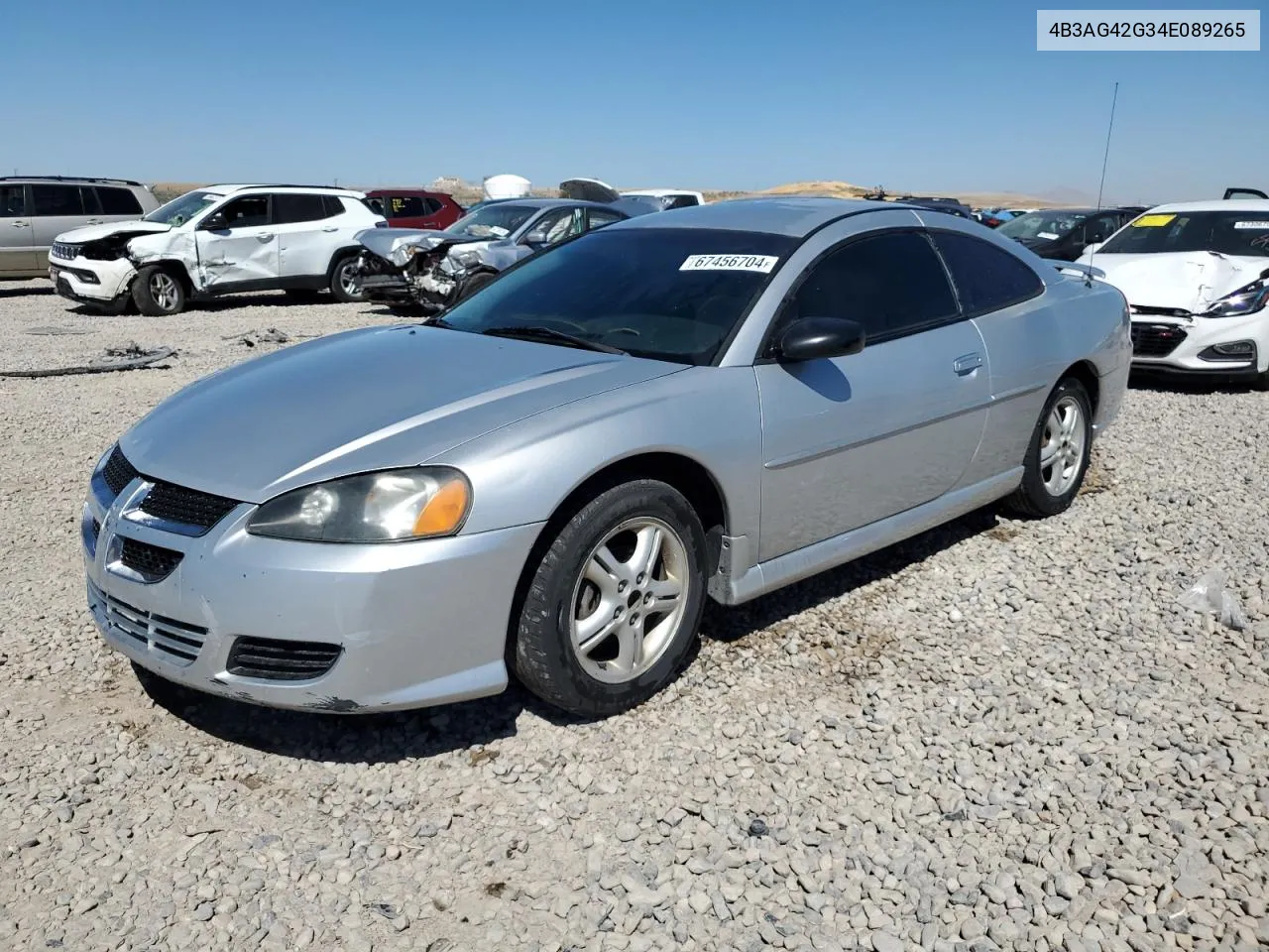 2004 Dodge Stratus Sxt VIN: 4B3AG42G34E089265 Lot: 67456704