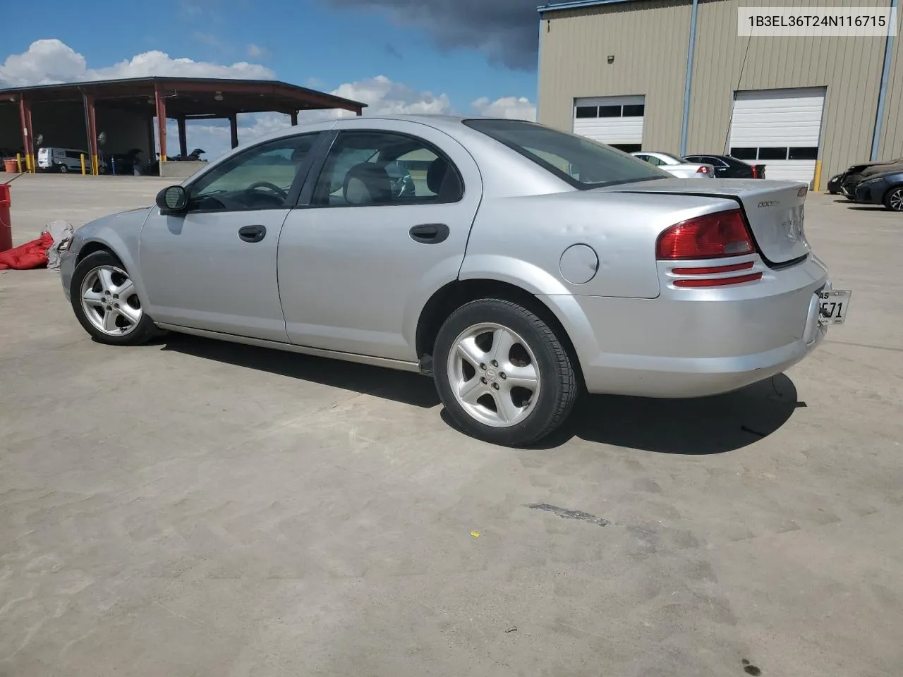 2004 Dodge Stratus Se VIN: 1B3EL36T24N116715 Lot: 71502654