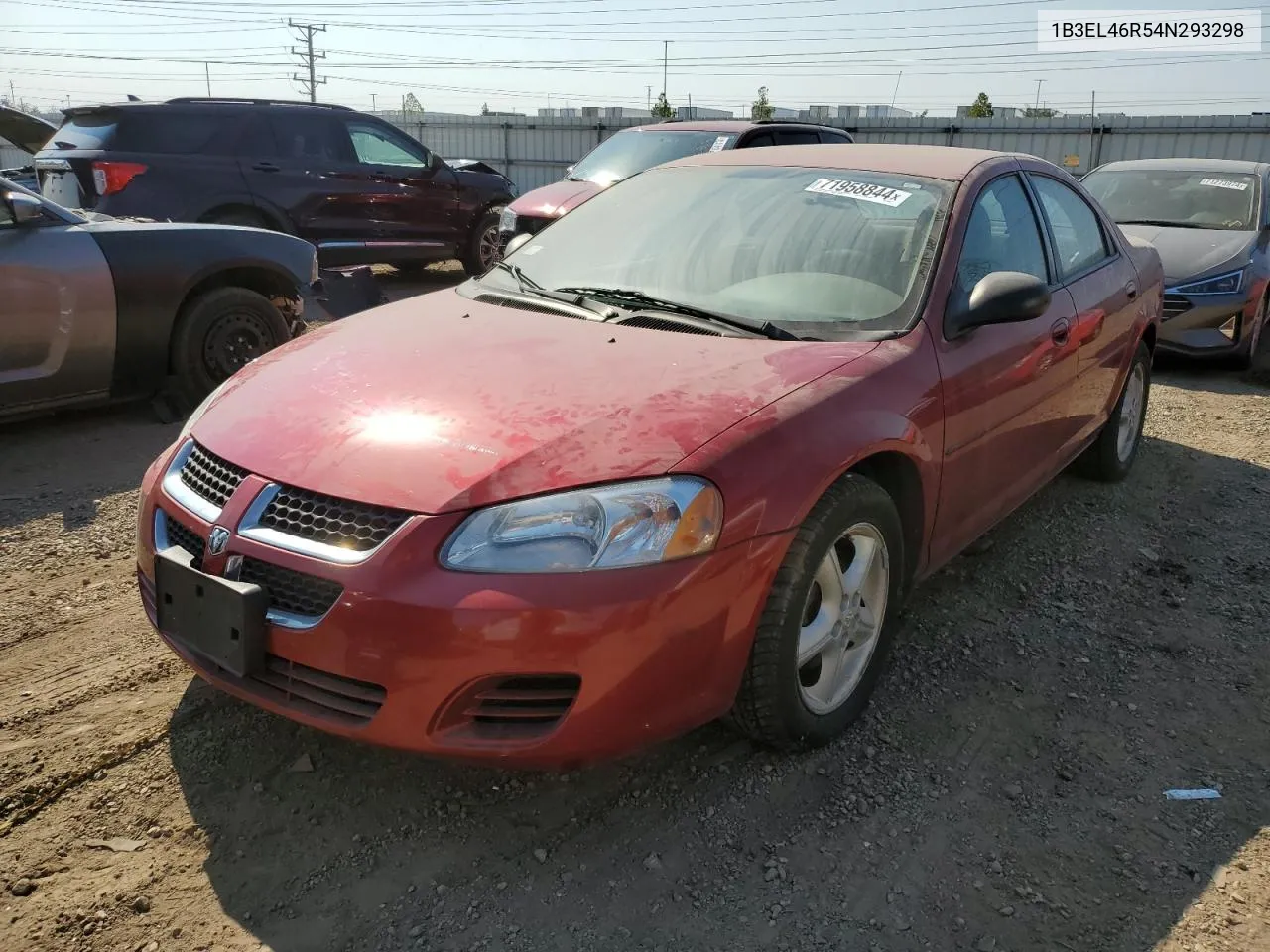 2004 Dodge Stratus Sxt VIN: 1B3EL46R54N293298 Lot: 71958844