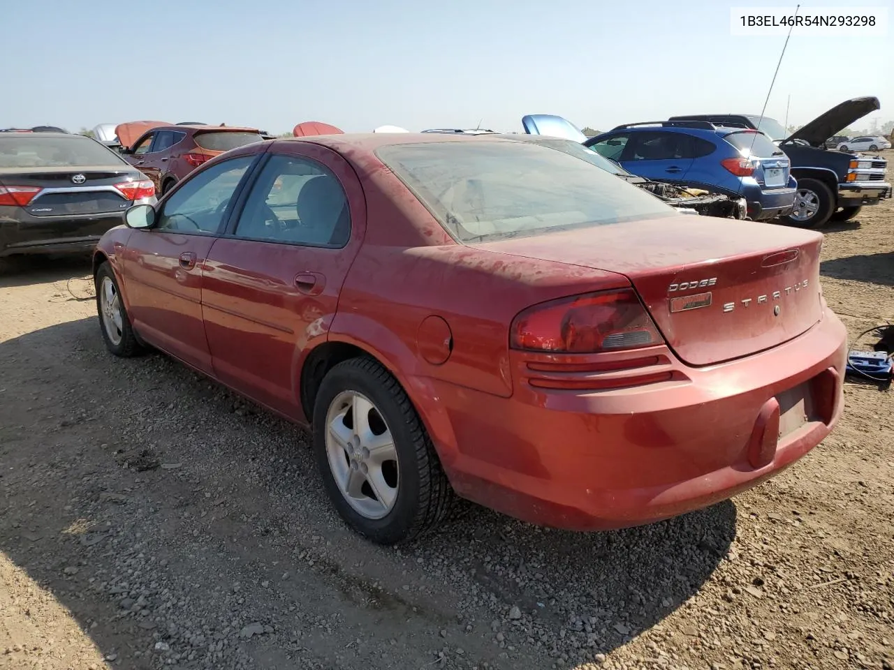 2004 Dodge Stratus Sxt VIN: 1B3EL46R54N293298 Lot: 71958844