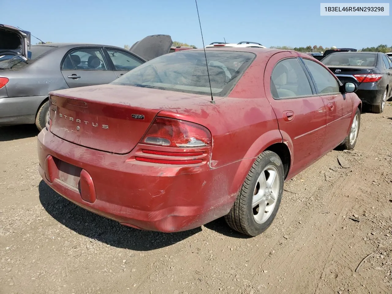 2004 Dodge Stratus Sxt VIN: 1B3EL46R54N293298 Lot: 71958844