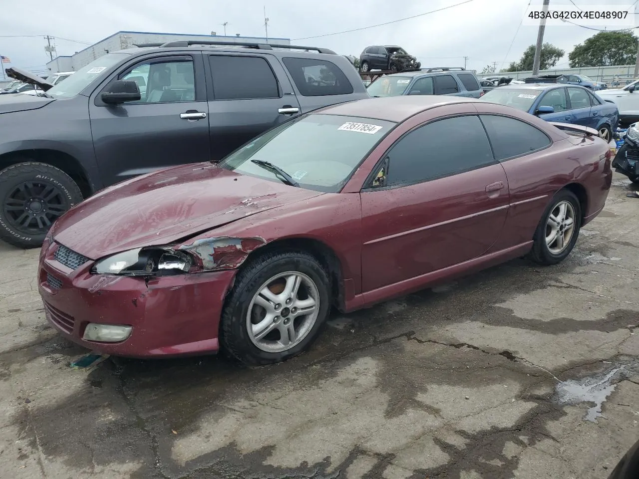 2004 Dodge Stratus Sxt VIN: 4B3AG42GX4E048907 Lot: 73517854