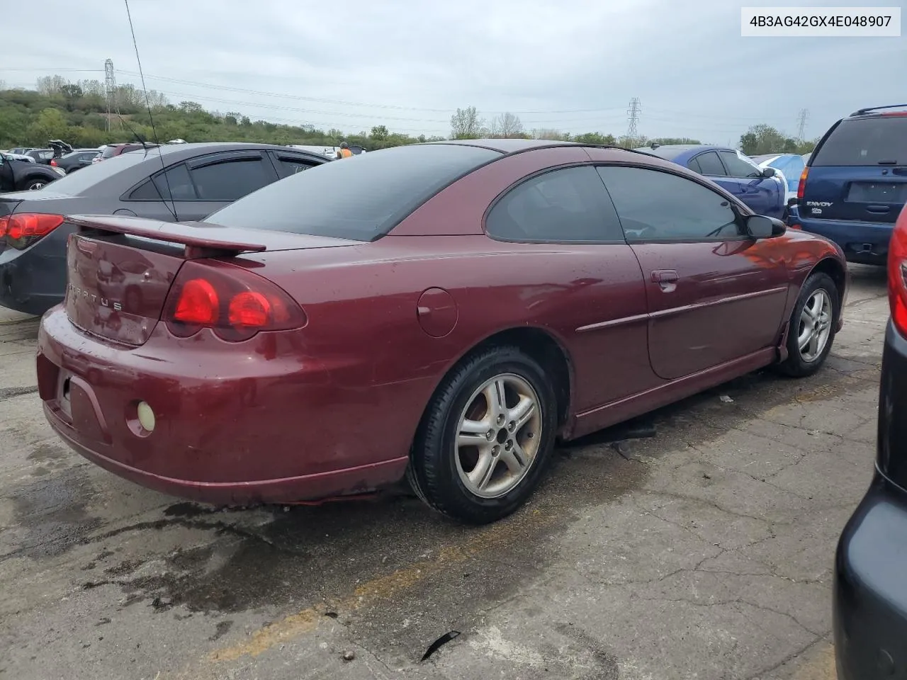 2004 Dodge Stratus Sxt VIN: 4B3AG42GX4E048907 Lot: 73517854