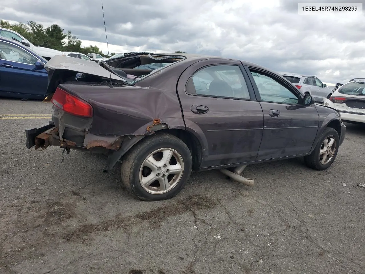 1B3EL46R74N293299 2004 Dodge Stratus Sxt