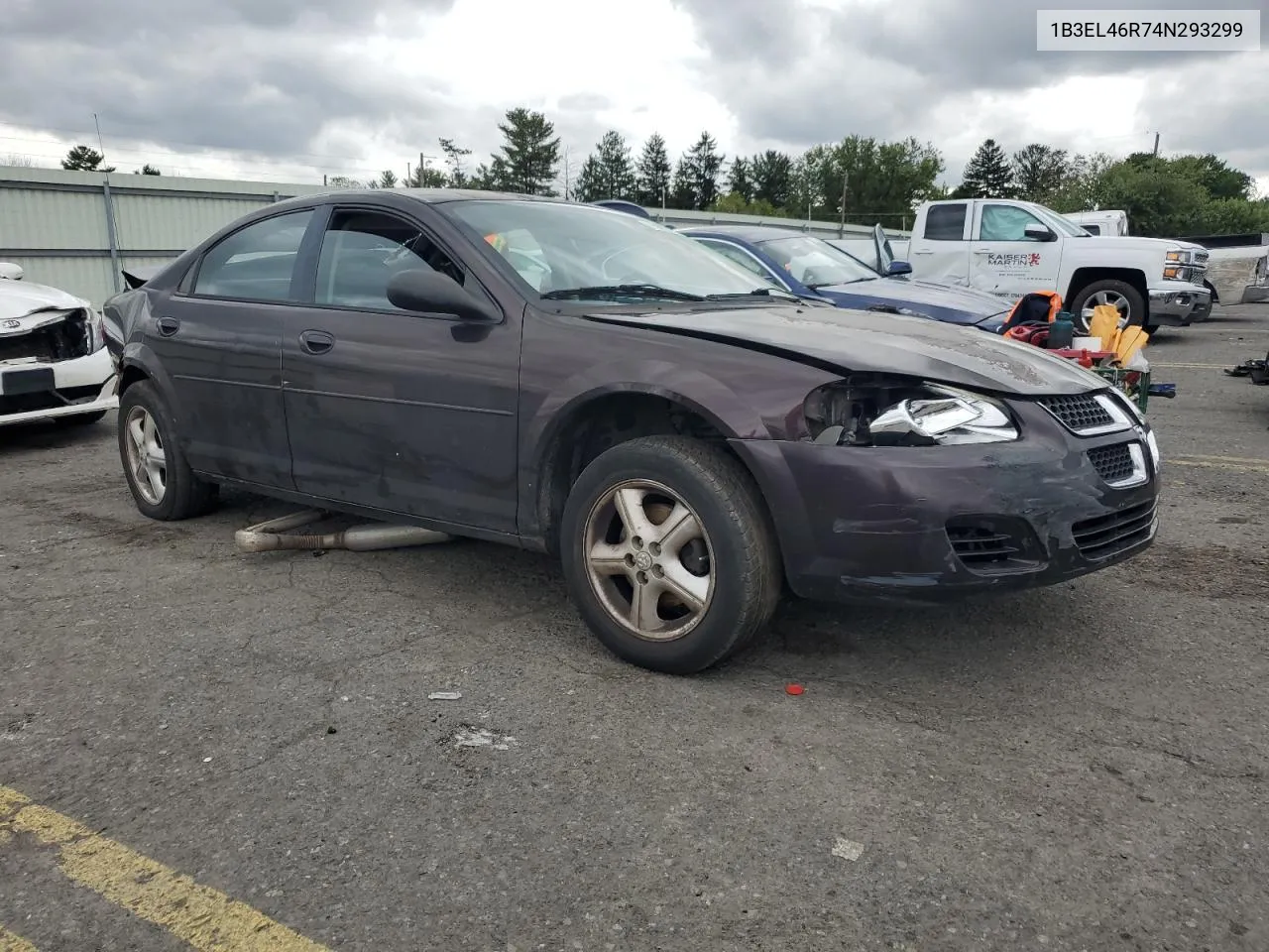 2004 Dodge Stratus Sxt VIN: 1B3EL46R74N293299 Lot: 73699334