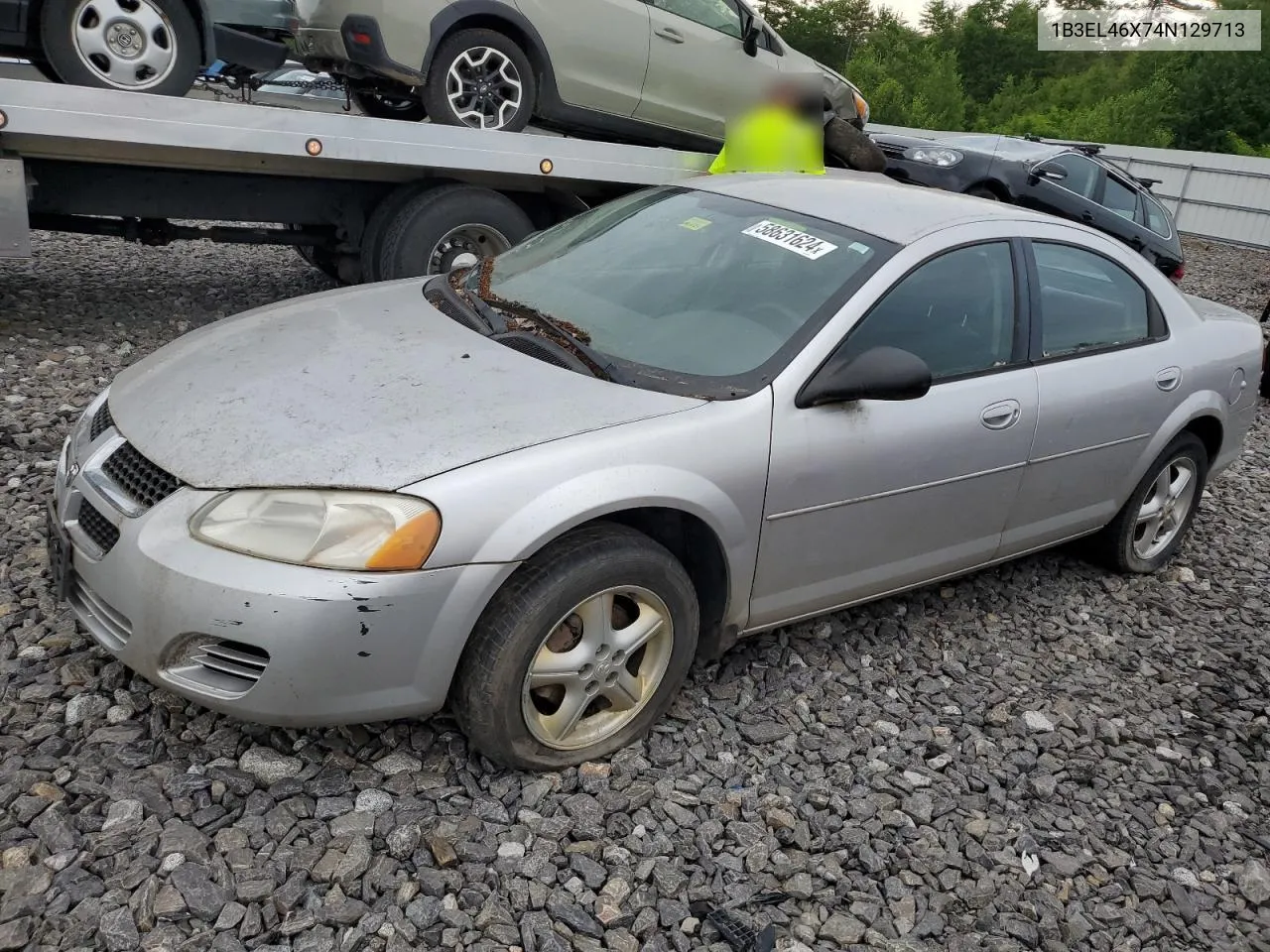 2004 Dodge Stratus Sxt VIN: 1B3EL46X74N129713 Lot: 79848554