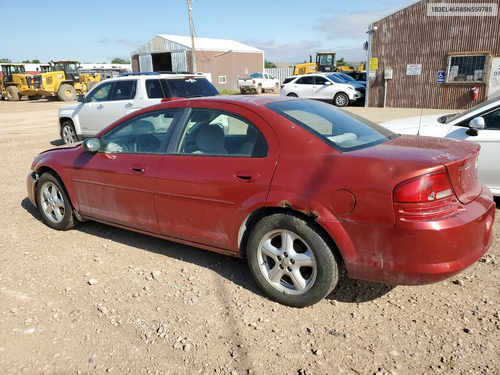 2005 Dodge Stratus Sxt VIN: 1B3EL46R85N559785 Lot: 65991264