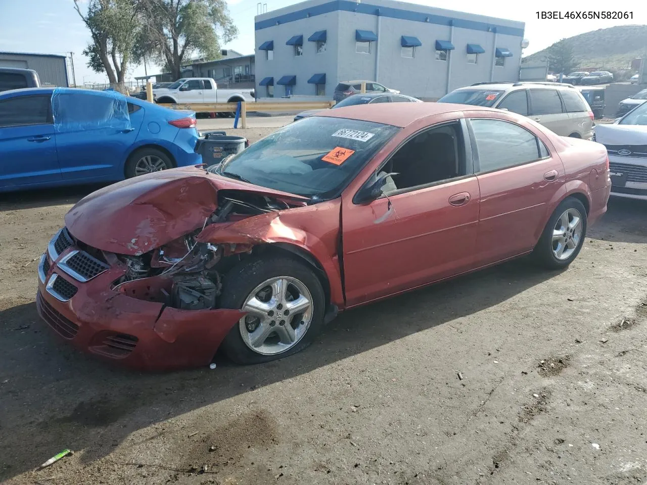 2005 Dodge Stratus Sxt VIN: 1B3EL46X65N582061 Lot: 66772124