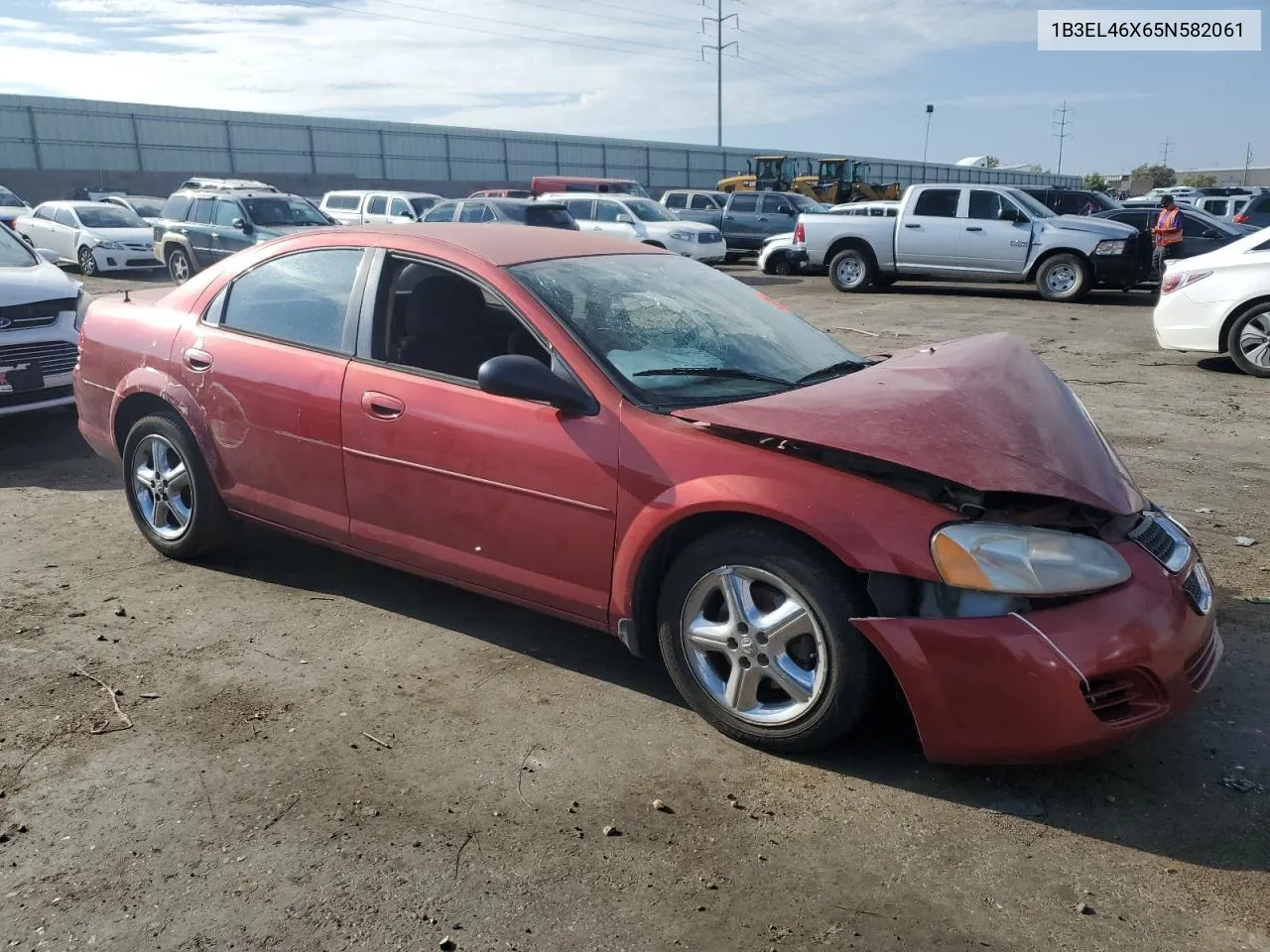 2005 Dodge Stratus Sxt VIN: 1B3EL46X65N582061 Lot: 66772124