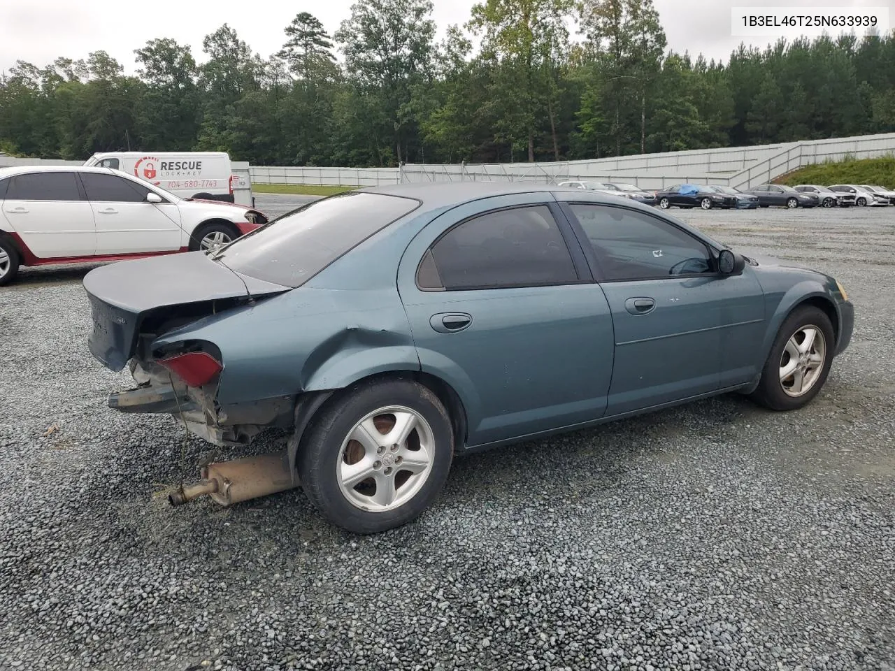 2005 Dodge Stratus Sxt VIN: 1B3EL46T25N633939 Lot: 71744064