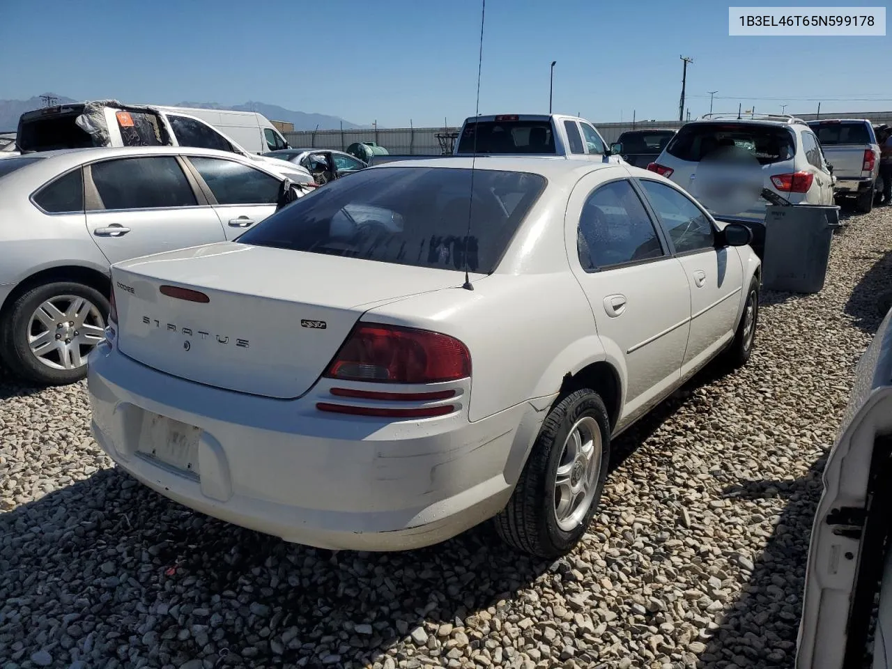 2005 Dodge Stratus Sxt VIN: 1B3EL46T65N599178 Lot: 72625724