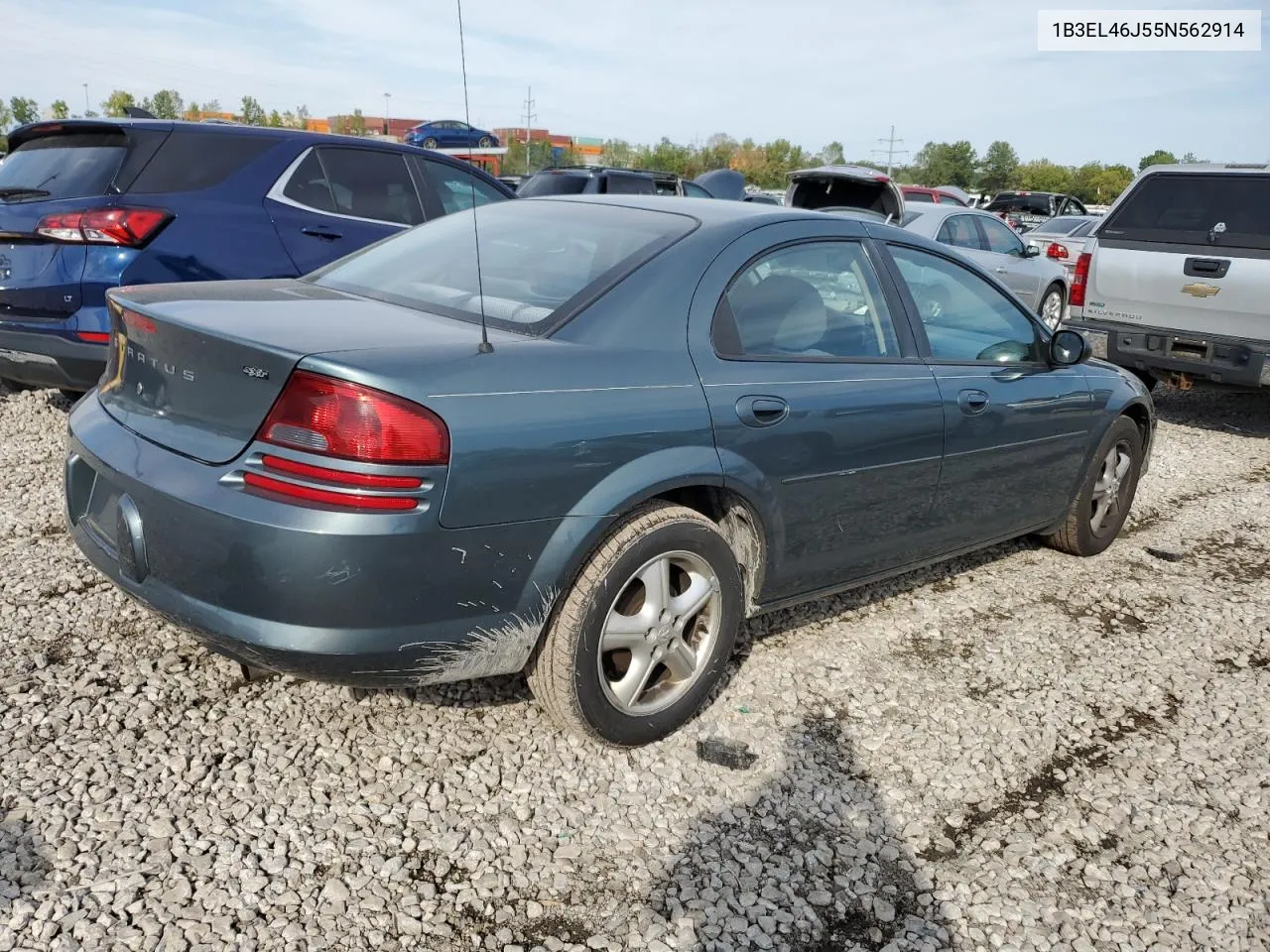 2005 Dodge Stratus Sxt VIN: 1B3EL46J55N562914 Lot: 74112044