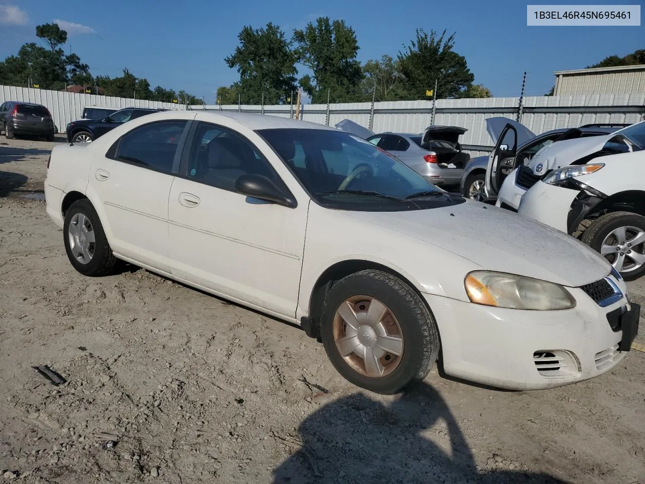 2005 Dodge Stratus Sxt VIN: 1B3EL46R45N695461 Lot: 74456024