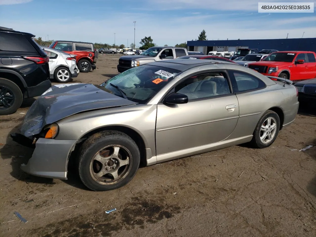 2005 Dodge Stratus Sxt VIN: 4B3AG42G25E038535 Lot: 75240094