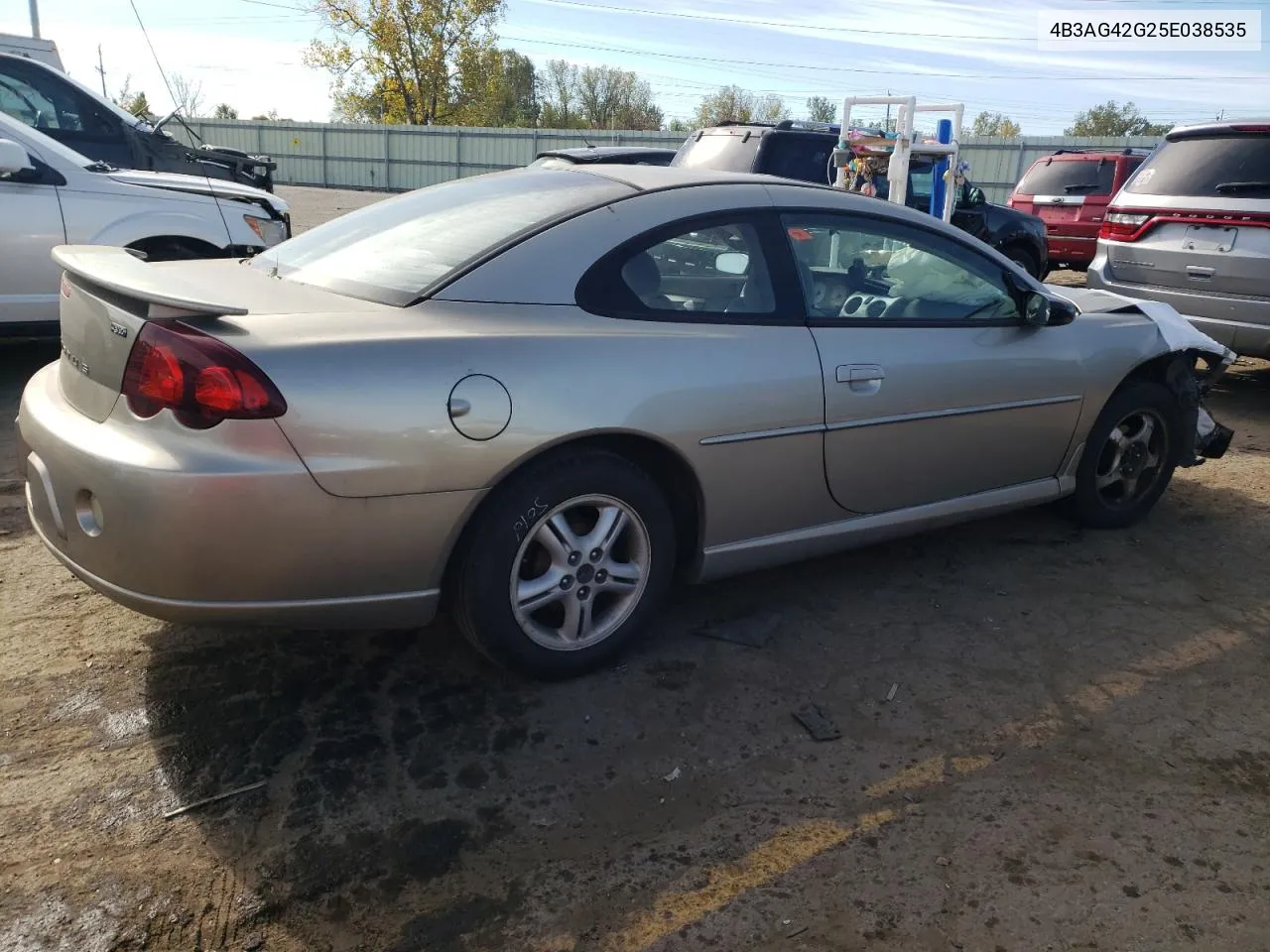 2005 Dodge Stratus Sxt VIN: 4B3AG42G25E038535 Lot: 75240094