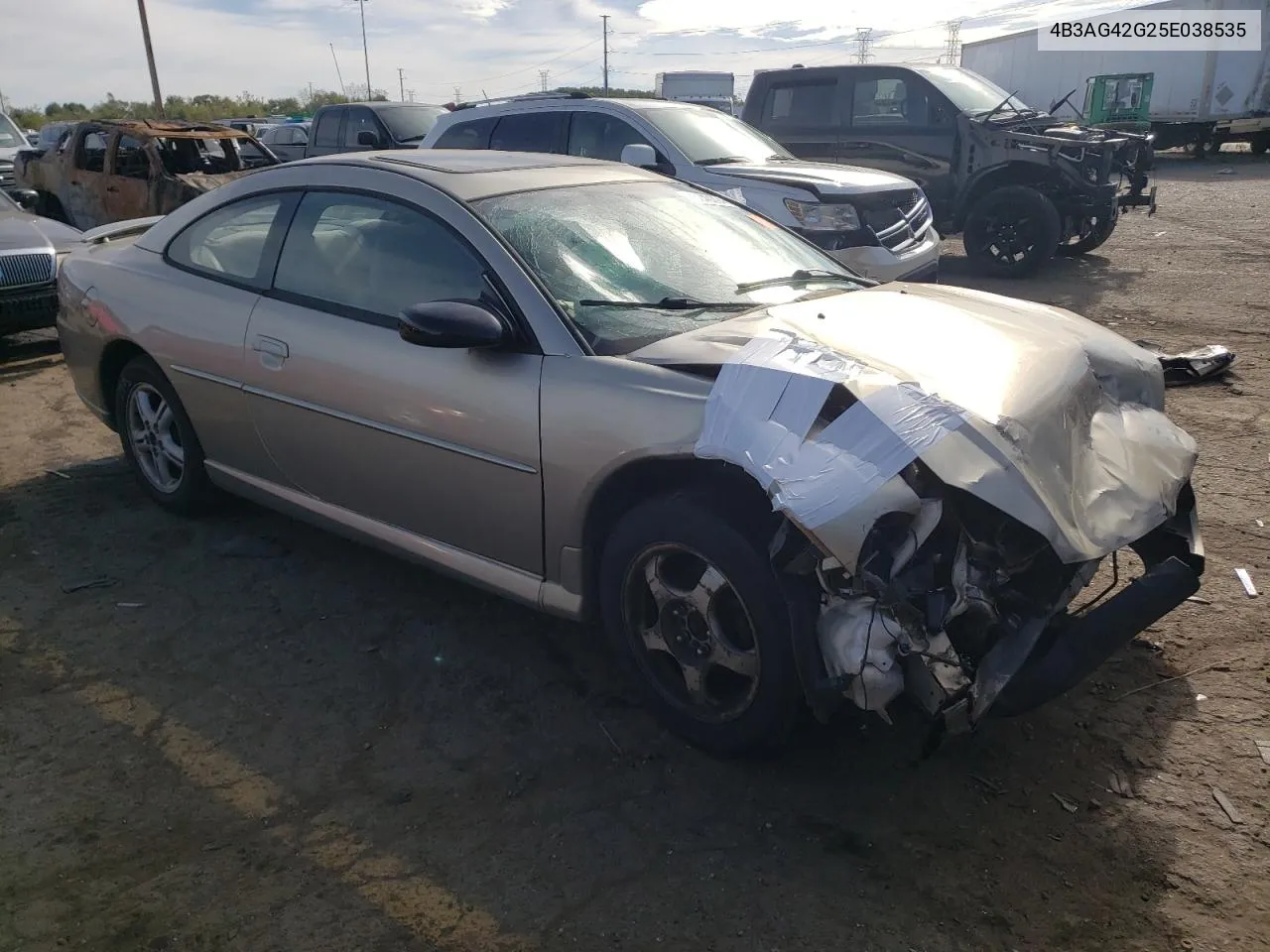 2005 Dodge Stratus Sxt VIN: 4B3AG42G25E038535 Lot: 75240094