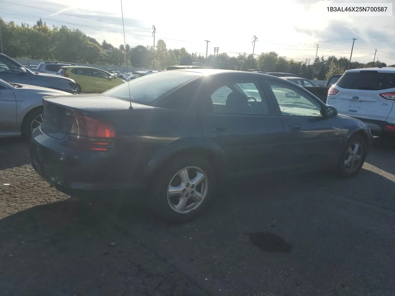 2005 Dodge Stratus Sxt VIN: 1B3AL46X25N700587 Lot: 75696704