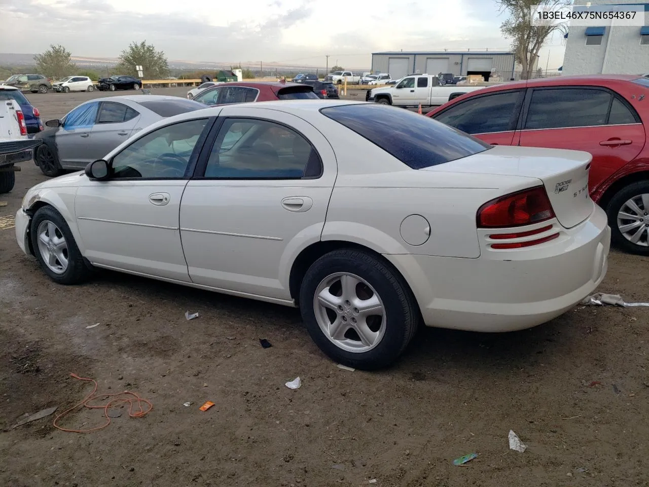 2005 Dodge Stratus Sxt VIN: 1B3EL46X75N654367 Lot: 76589174