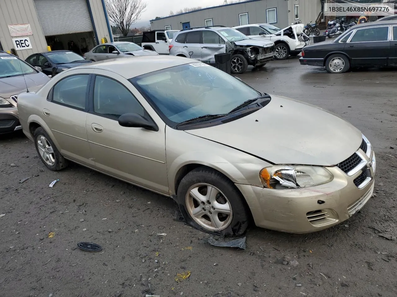 2005 Dodge Stratus Sxt VIN: 1B3EL46X85N697776 Lot: 80032154