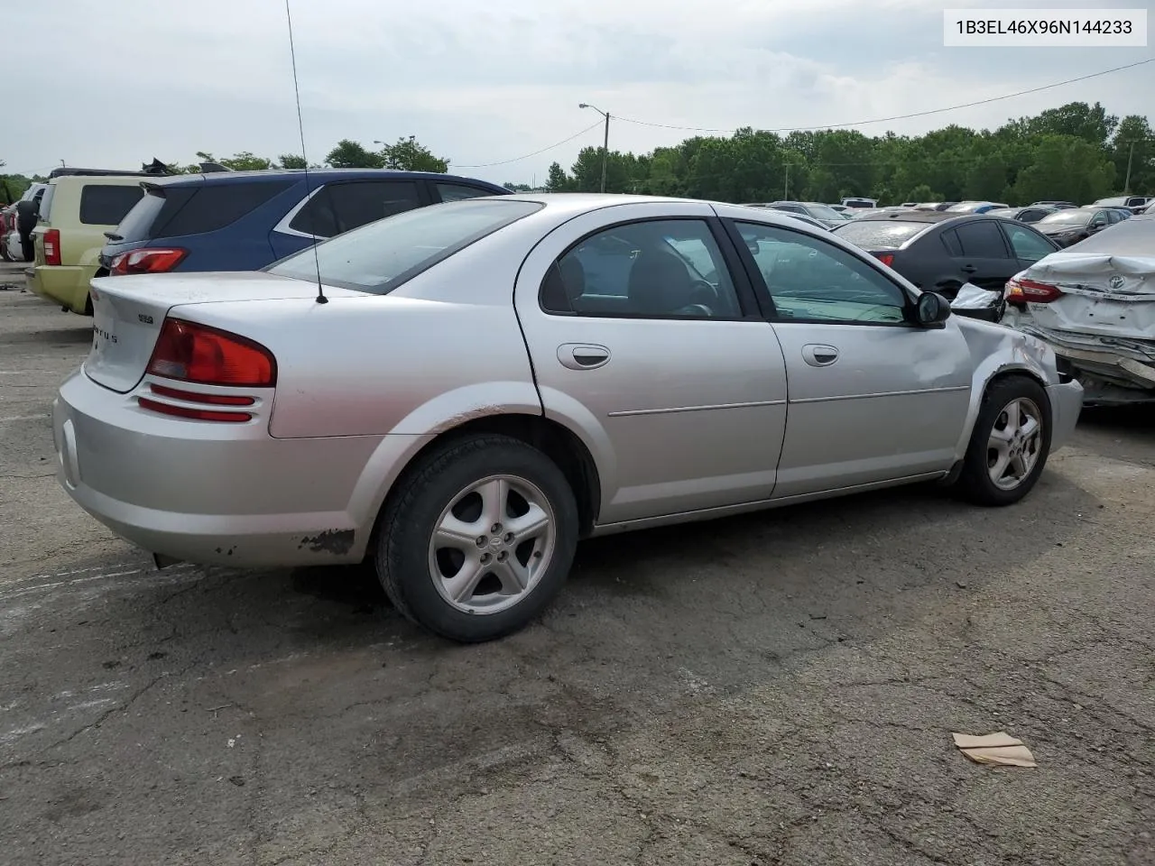 2006 Dodge Stratus Sxt VIN: 1B3EL46X96N144233 Lot: 59663284