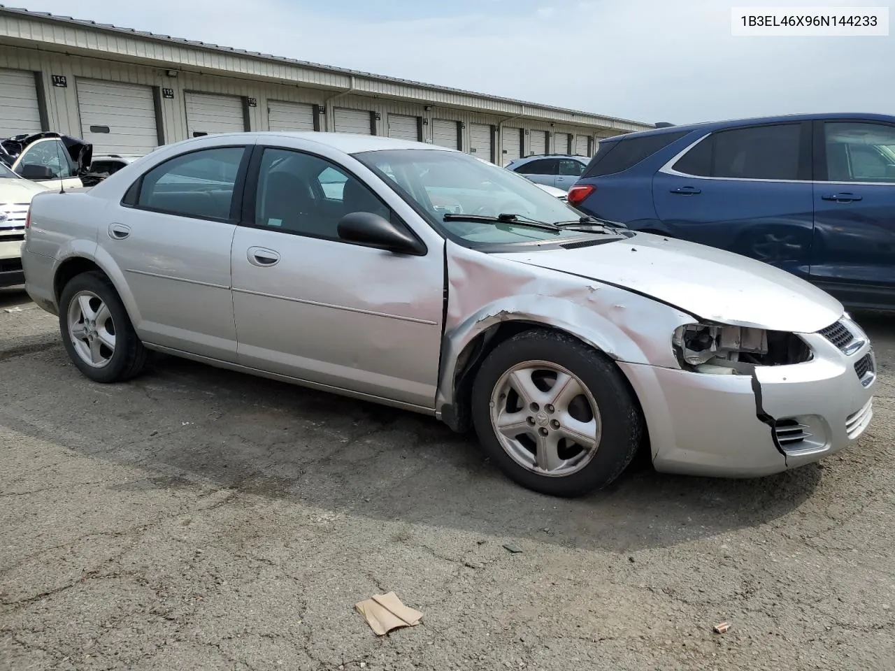 2006 Dodge Stratus Sxt VIN: 1B3EL46X96N144233 Lot: 59663284