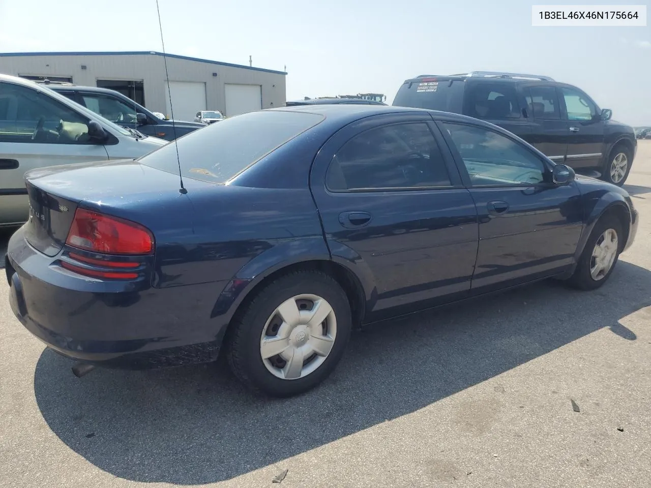 2006 Dodge Stratus Sxt VIN: 1B3EL46X46N175664 Lot: 65221714