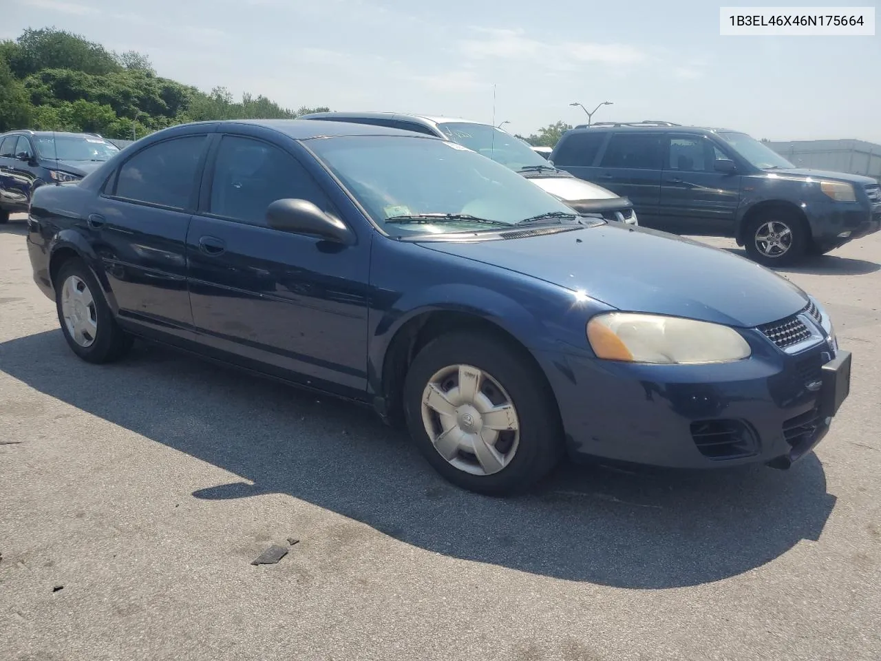 2006 Dodge Stratus Sxt VIN: 1B3EL46X46N175664 Lot: 65221714