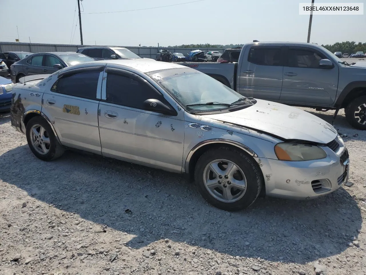 2006 Dodge Stratus Sxt VIN: 1B3EL46XX6N123648 Lot: 67670914