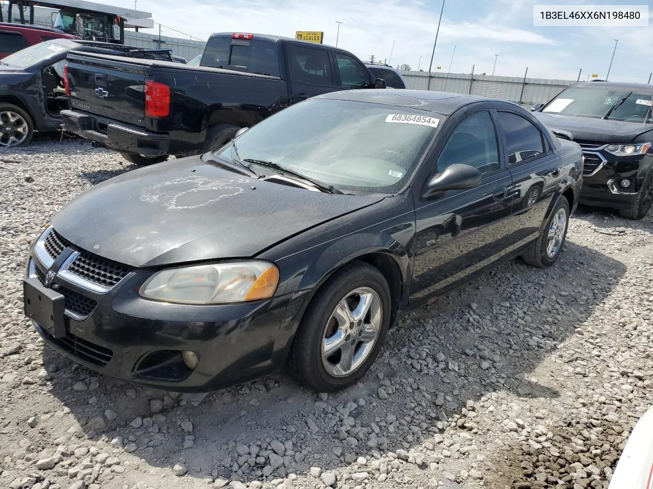 2006 Dodge Stratus Sxt VIN: 1B3EL46XX6N198480 Lot: 68364854