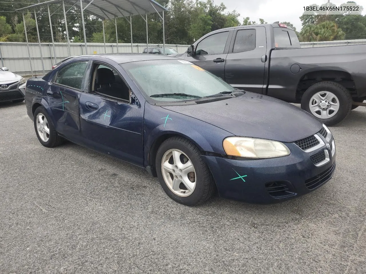 2006 Dodge Stratus Sxt VIN: 1B3EL46X66N175522 Lot: 70516524