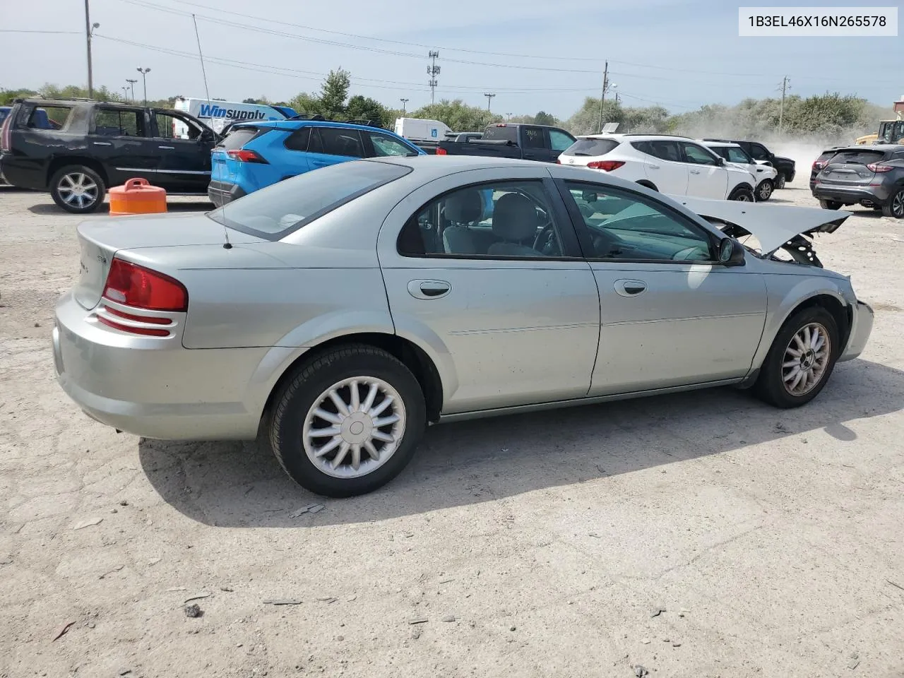 2006 Dodge Stratus Sxt VIN: 1B3EL46X16N265578 Lot: 71348114