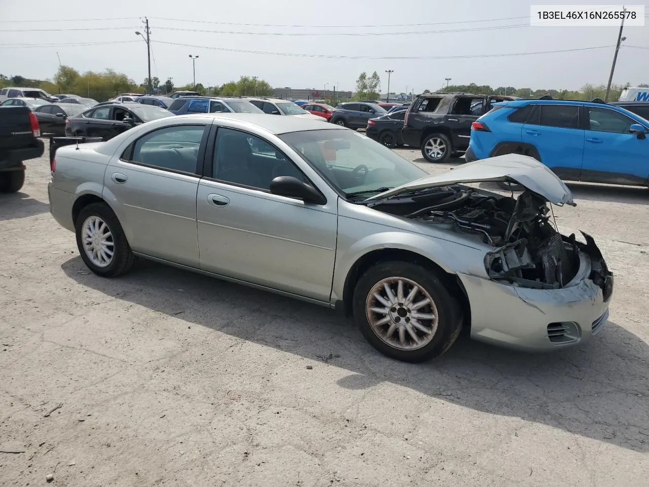 2006 Dodge Stratus Sxt VIN: 1B3EL46X16N265578 Lot: 71348114