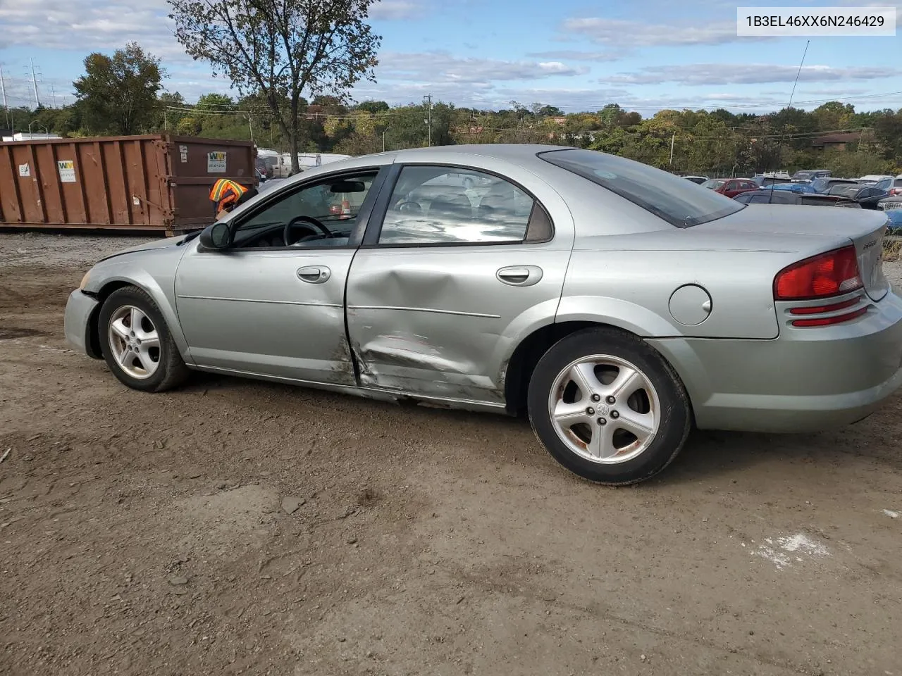 2006 Dodge Stratus Sxt VIN: 1B3EL46XX6N246429 Lot: 75904284