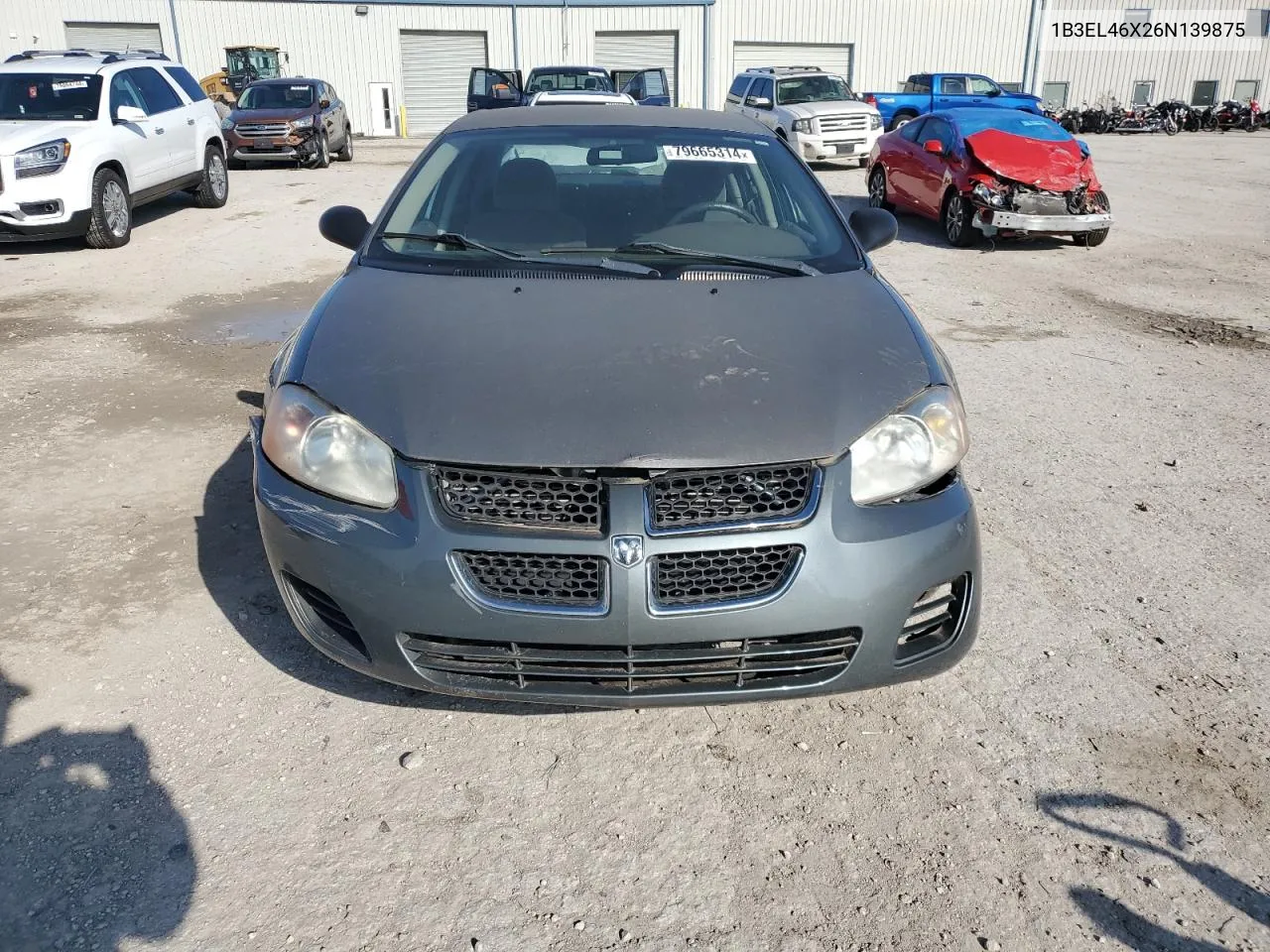 2006 Dodge Stratus Sxt VIN: 1B3EL46X26N139875 Lot: 79665314