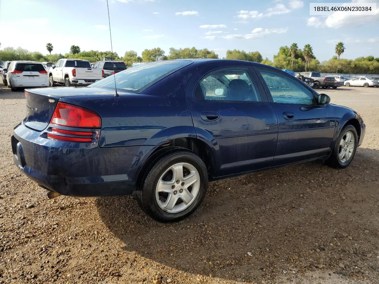 2006 Dodge Stratus Sxt VIN: 1B3EL46X06N230384 Lot: 80229144