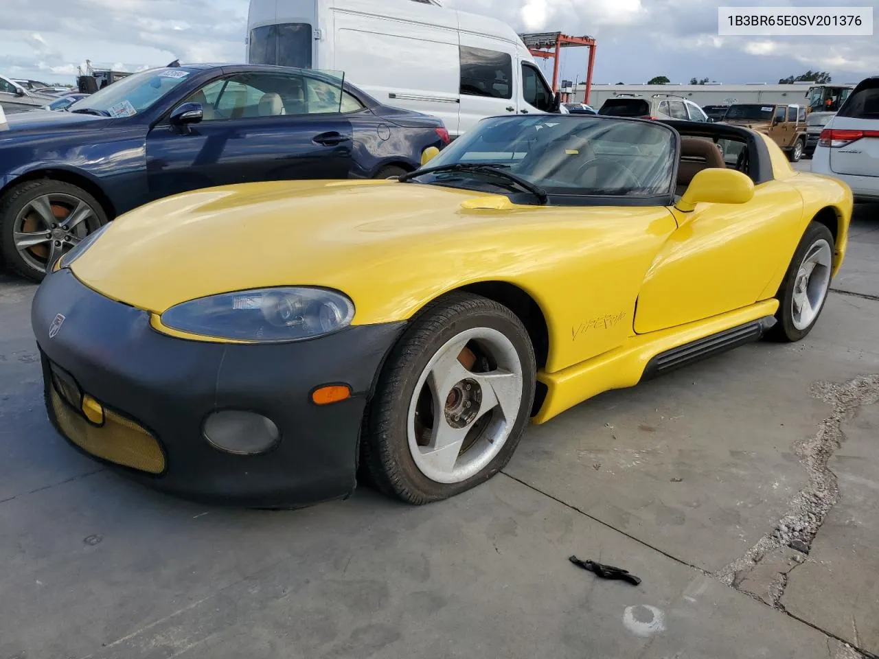 1995 Dodge Viper Rt-10 VIN: 1B3BR65E0SV201376 Lot: 74423504