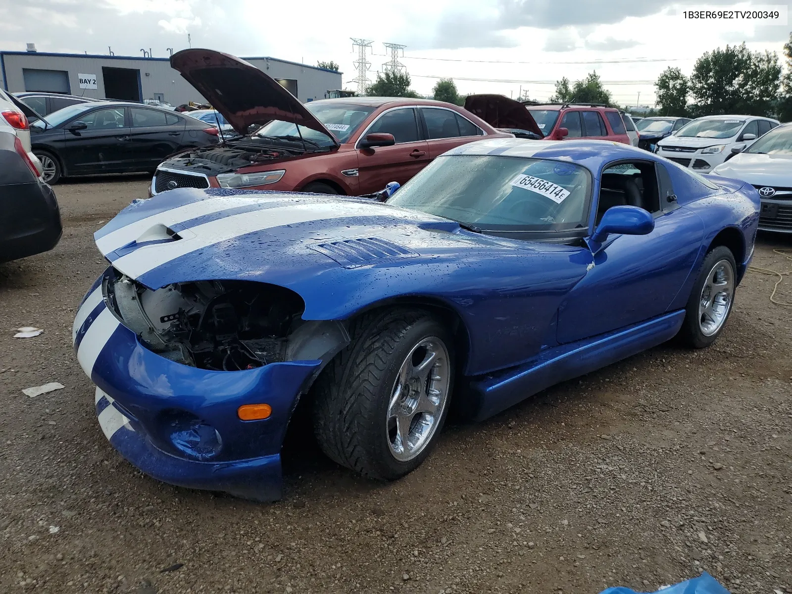 1B3ER69E2TV200349 1996 Dodge Viper Gts