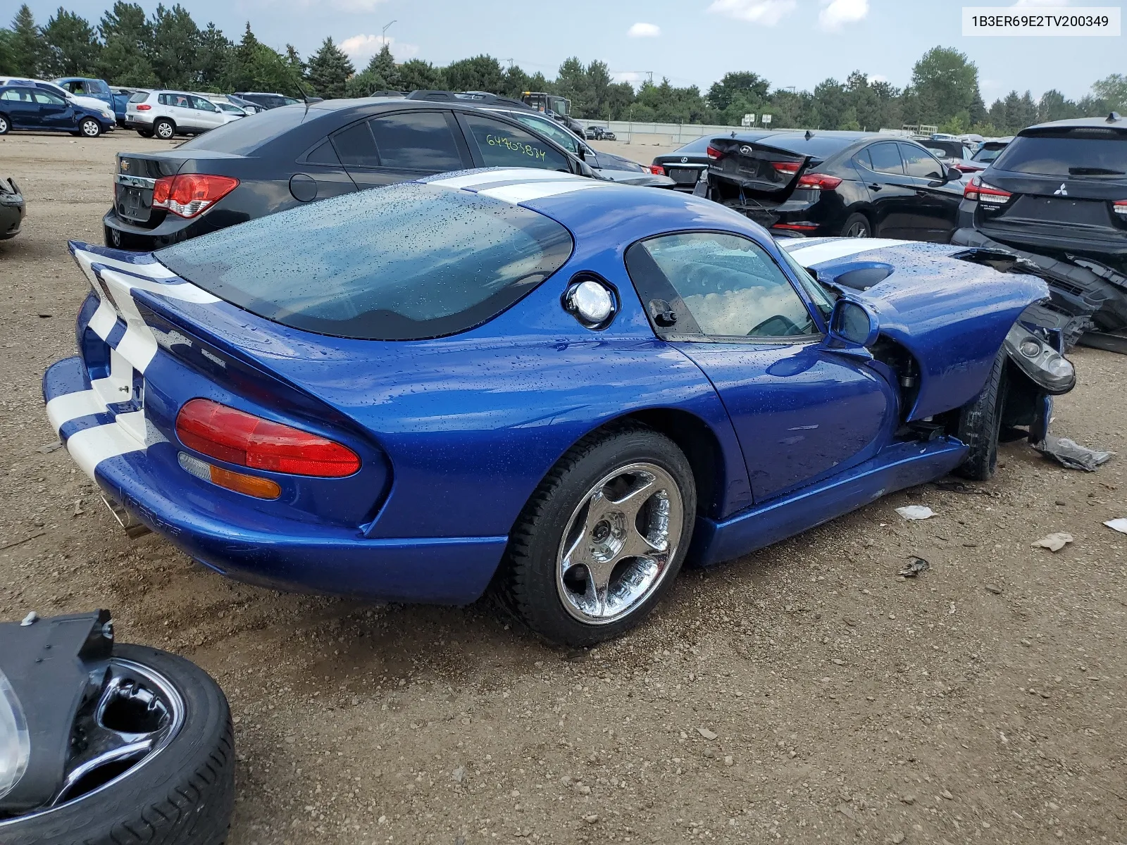 1996 Dodge Viper Gts VIN: 1B3ER69E2TV200349 Lot: 65456414