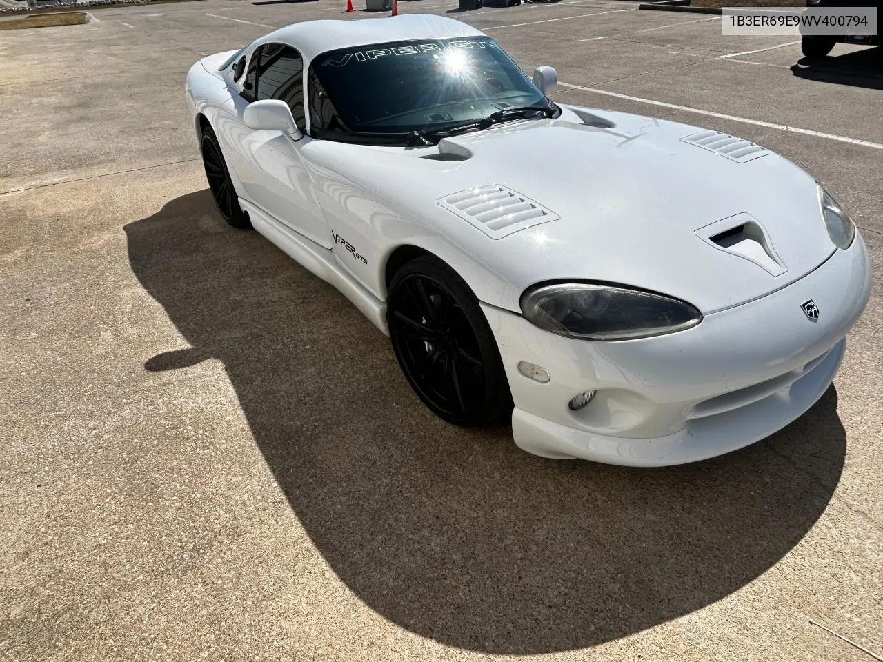 1998 Dodge Viper Gts VIN: 1B3ER69E9WV400794 Lot: 77387894