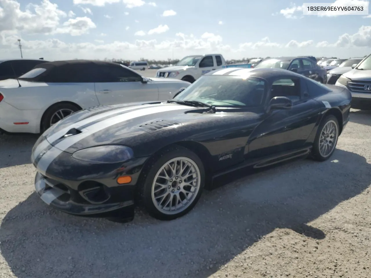 2000 Dodge Viper Gts VIN: 1B3ER69E6YV604763 Lot: 78745874