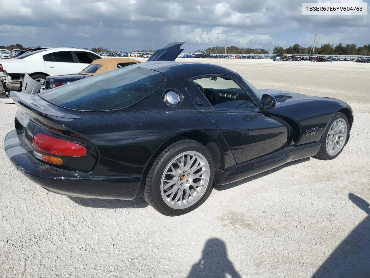 2000 Dodge Viper Gts VIN: 1B3ER69E6YV604763 Lot: 78745874