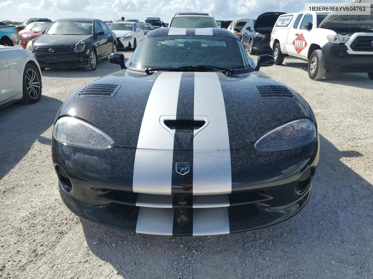 2000 Dodge Viper Gts VIN: 1B3ER69E6YV604763 Lot: 78745874