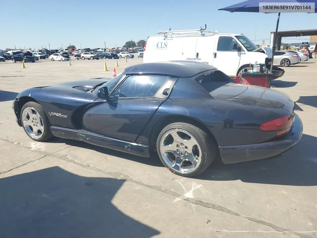 2001 Dodge Viper Rt-10 VIN: 1B3ER65E91V701144 Lot: 72317694