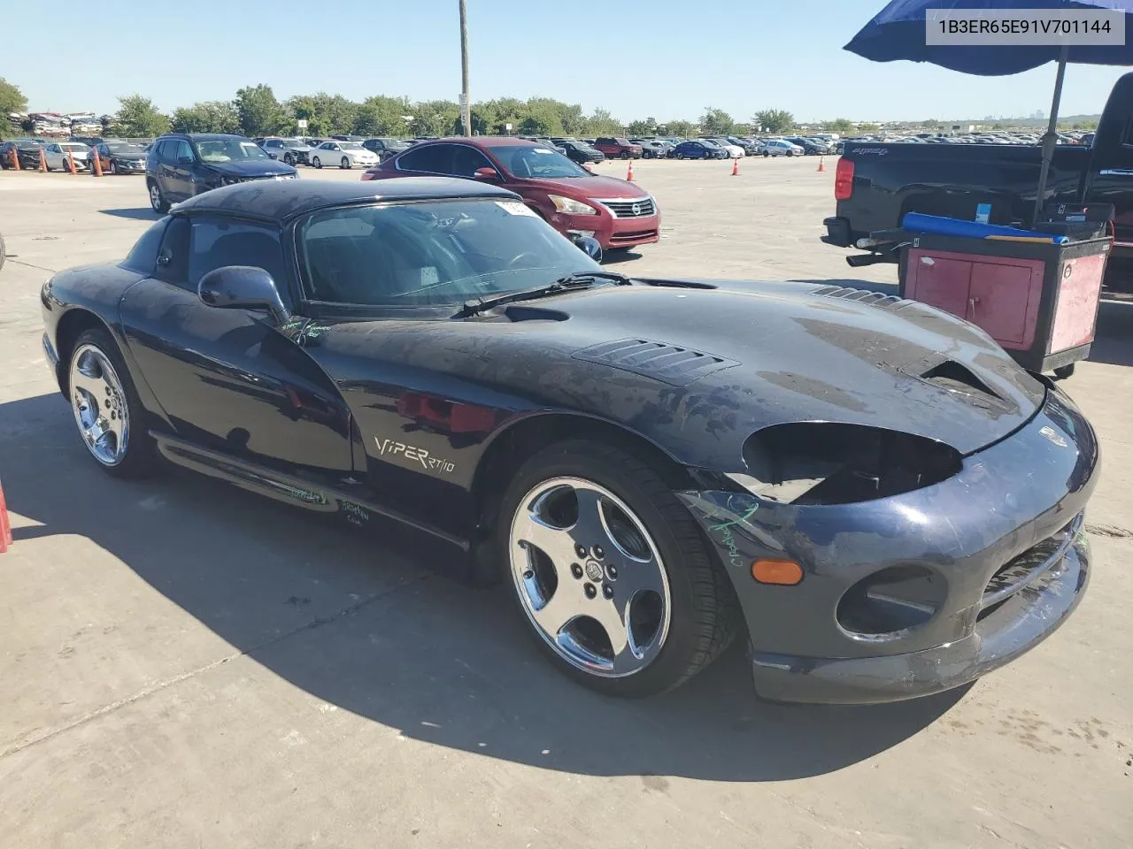 2001 Dodge Viper Rt-10 VIN: 1B3ER65E91V701144 Lot: 72317694