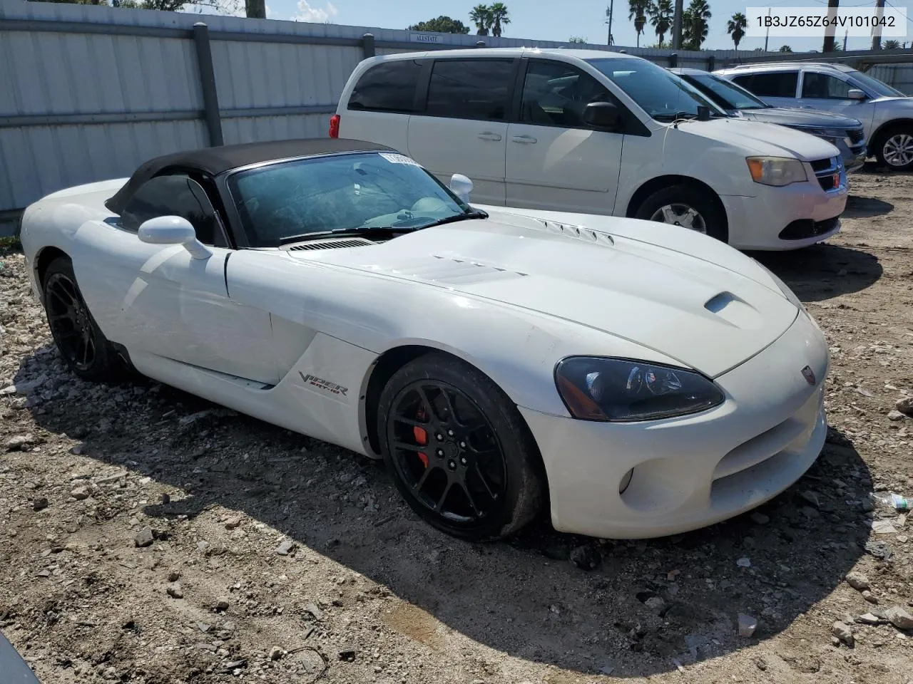 2004 Dodge Viper Srt-10 VIN: 1B3JZ65Z64V101042 Lot: 73650684